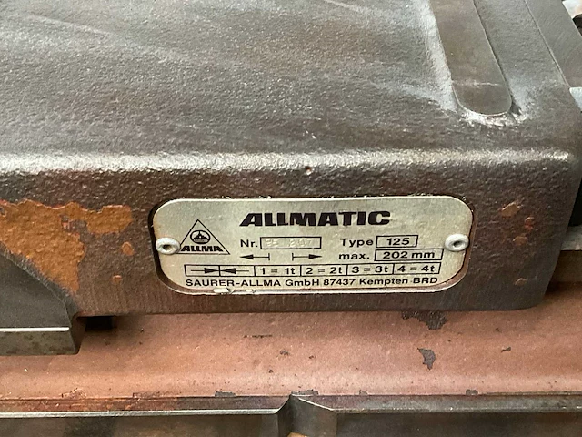 Allmatic 125 machineklem (2x) - afbeelding 5 van  5