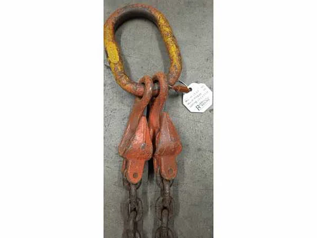 Alloy - ketting 2-sprong - afbeelding 4 van  5
