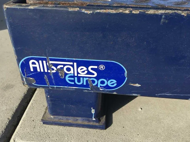 Allscales europe pue c/31 platform scale - afbeelding 3 van  3