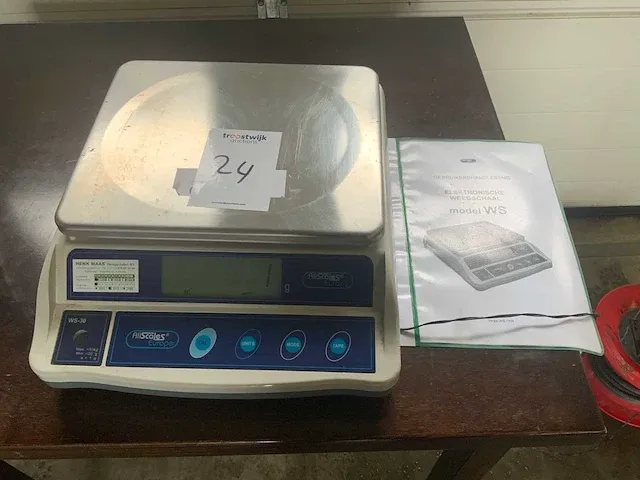 Allscales ws-30 weegschaal - afbeelding 1 van  5
