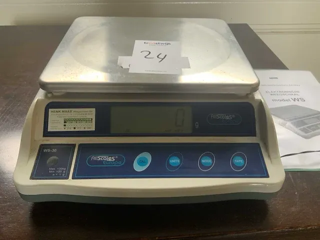 Allscales ws-30 weegschaal - afbeelding 2 van  5