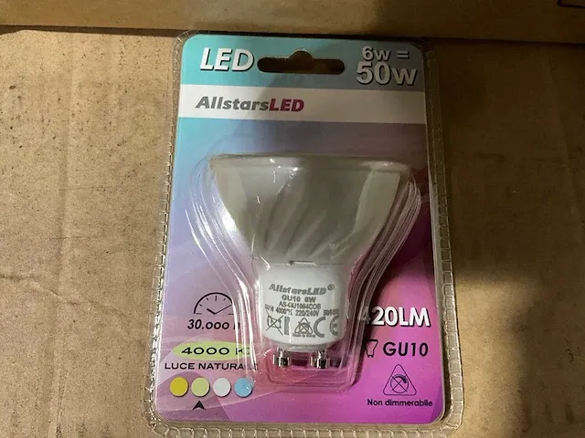 Allstars - luce - 4000k 420lm gu10 led lamp (294x) - afbeelding 2 van  4