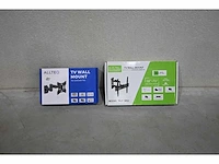 Allteq / tv wall mount tv steun (2x) - afbeelding 1 van  3