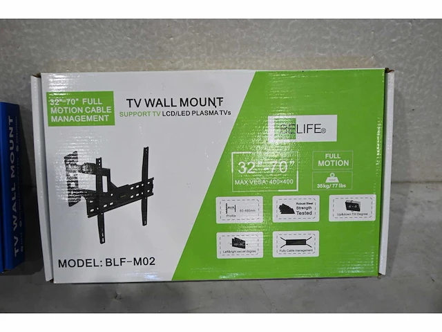 Allteq / tv wall mount tv steun (2x) - afbeelding 3 van  3