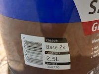 Allure gloss zwart 10 liter sigma, zwart - afbeelding 2 van  10