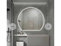 Aloni - ldhk1806 - spiegel 120x100 cm met led (14x) - afbeelding 1 van  4