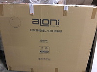 Aloni - ldhk1806 - spiegel 120x100 cm met led (14x) - afbeelding 2 van  4