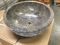 Aloni - nst3616 - waskom marmer 35x16 cm. - afbeelding 2 van  2