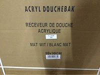 Aloni - swb-9090 - douchebak 90x90 cm. - afbeelding 3 van  3