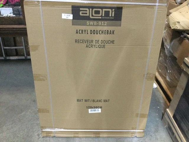 Aloni - swb-912 - douchebak 120x90 cm - afbeelding 2 van  3