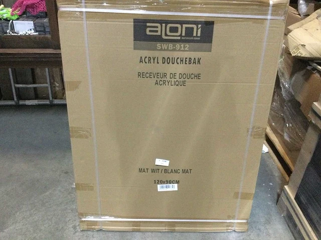 Aloni - swb-912 - douchebak 120x90 cm - afbeelding 2 van  3