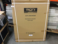 Aloni - swb-912 - douchebak 140x90 cm, wit. - afbeelding 2 van  4