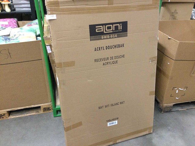Aloni - swb-914 - douchebak 140x90 cm - afbeelding 2 van  5