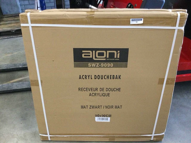 Aloni - swz-9090 - douchebak 90x90 cm. - afbeelding 2 van  4