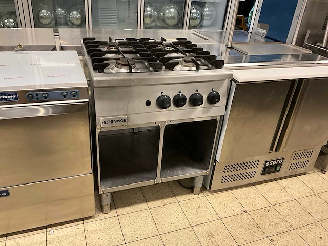 Alpeninox 163104 gasfornuis - afbeelding 1 van  7