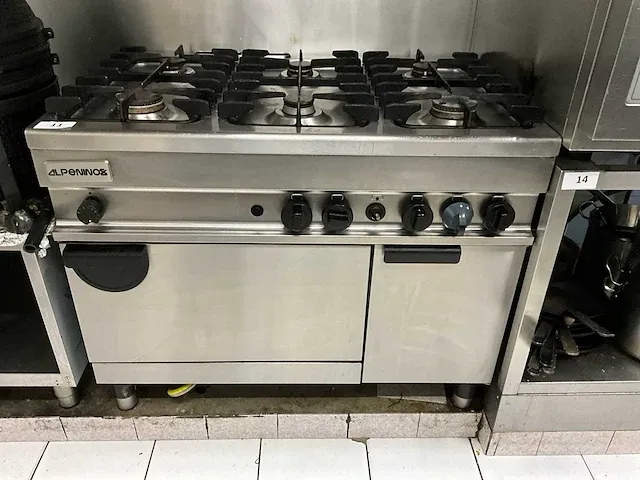 Alpeninox gasfornuis - afbeelding 1 van  3