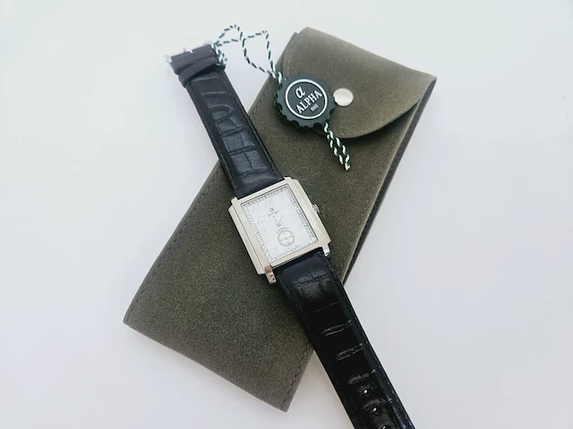Alpha 1993 regulator automatisch herenhorloge - inclusief etui - afbeelding 3 van  8