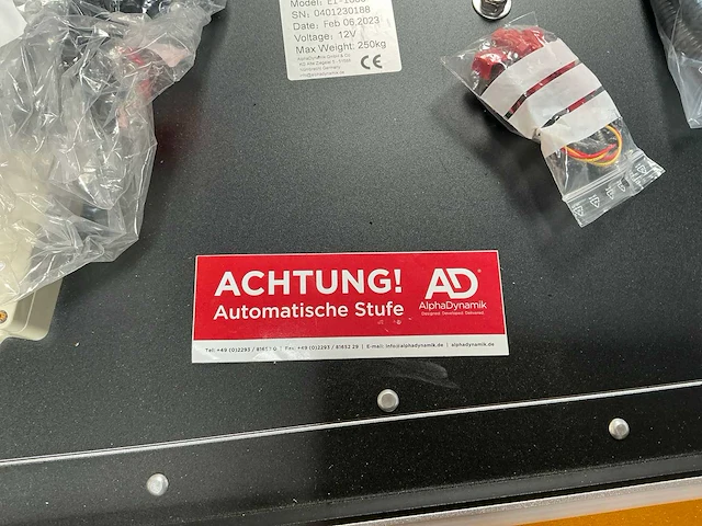 Alpha dynamik e1-1000 elektrische sliding trap - afbeelding 3 van  3
