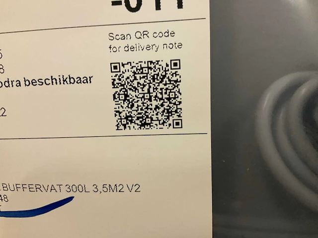 Alpha innotec 9671048 buffervat 300liter - afbeelding 3 van  4