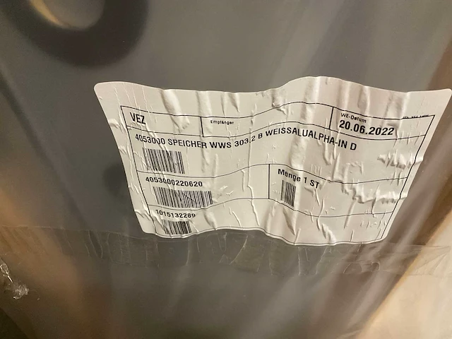 Alpha innotec 9671048 buffervat 300liter - afbeelding 4 van  4