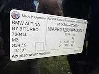 Alpina - b7 - 4.4 bi-turbo long full options - ng-470-b - 2017 - afbeelding 37 van  65