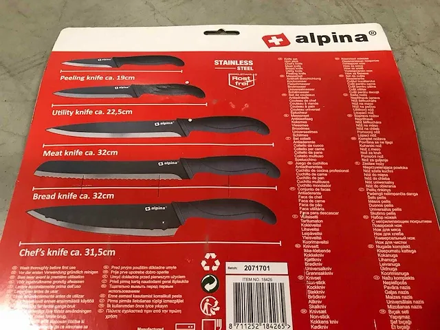 Alpina - messenset (12x) - afbeelding 3 van  3