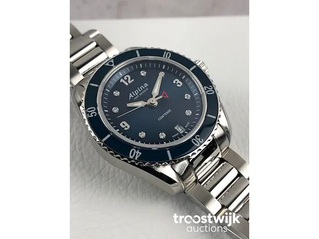Alpina alpiner comtesse lady diamonds al-240nd3c6b dameshorloge - afbeelding 2 van  8
