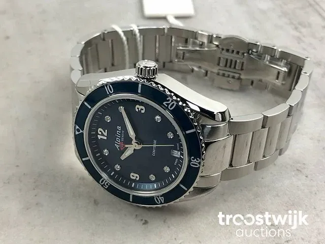 Alpina alpiner comtesse lady diamonds al-240nd3c6b dameshorloge - afbeelding 6 van  8