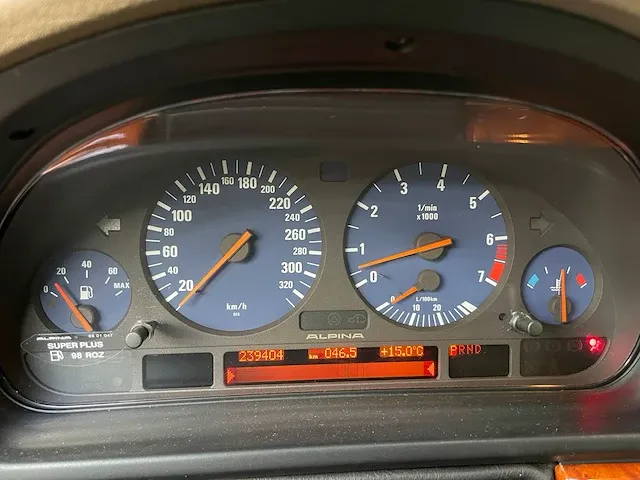 Alpina b10 v8 4.6 sedan e39 340pk 1998 bmw - afbeelding 22 van  44