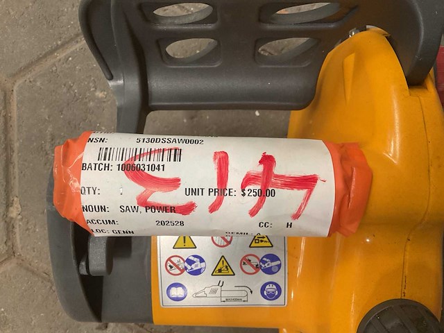 Alpina es202q motorzaag - afbeelding 6 van  6