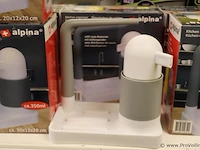 Alpina keukenopberger met zeepdispenser - ca. 5 stuks - afbeelding 2 van  3