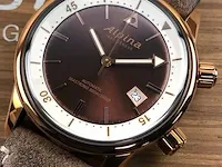 Alpina seastrong diver heritage automatic al-525brc4h4 herenhorloge - afbeelding 2 van  9