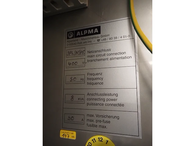 Alpma / sartorius aachen gmbh & co. kg - afbeelding 17 van  38