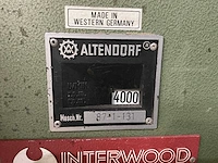 Altendorf - 1987 - f90 - formaatcirkelzaagmachine - afbeelding 6 van  16
