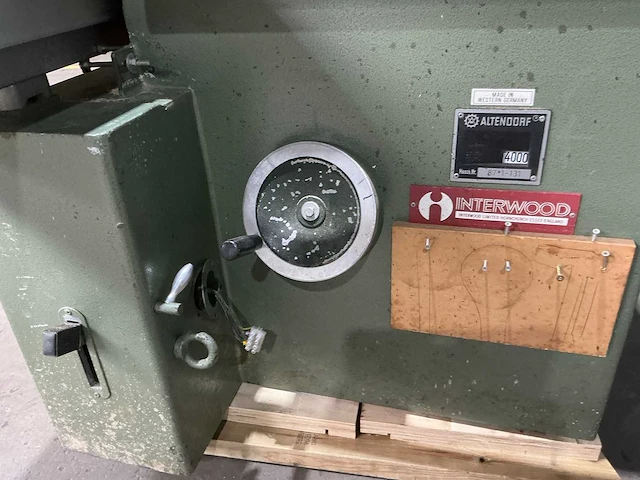 Altendorf - 1987 - f90 - formaatcirkelzaagmachine - afbeelding 8 van  16