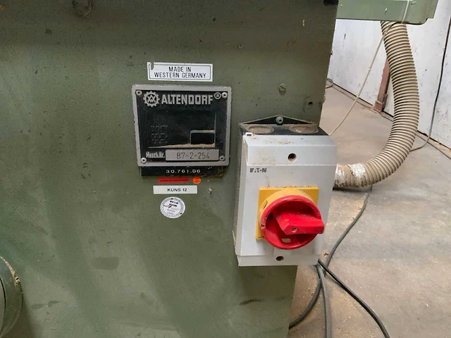 Altendorf f-45 formaatzaag machine - afbeelding 35 van  40