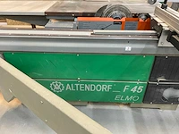 Altendorf f45 elmo 3 formaatcirkelzaagmachine met duplex dubbele verstekaanslag - afbeelding 12 van  17