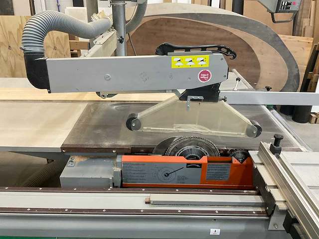 Altendorf f45 elmo 3 formaatcirkelzaagmachine met duplex dubbele verstekaanslag - afbeelding 13 van  17