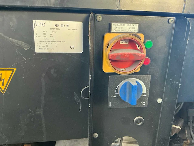 Alto hwm 930 rf hogedrukcompressor (2x) - afbeelding 7 van  10