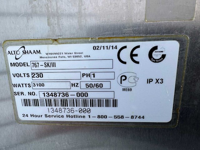 Alto-shaam - 2014 - 767 lage temperatuur smoker - alto shaam - afbeelding 7 van  7