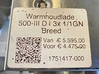 Alto-shaam - 500 iii - warmhoudkast met 3 lade - afbeelding 8 van  8