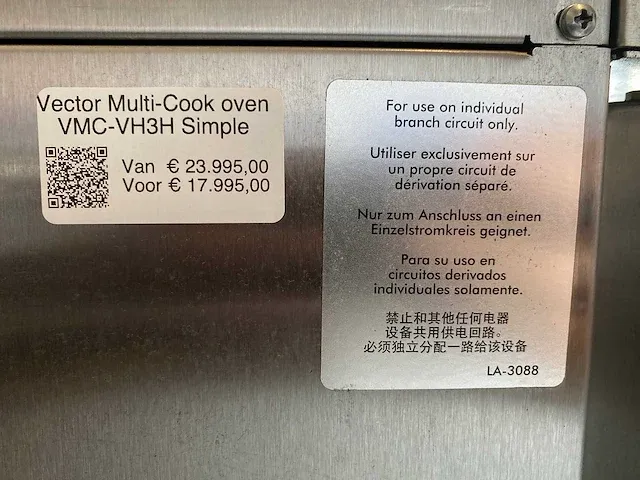 Alto-shaam - vmc-h3h - multi-cook oven - 2021 - afbeelding 3 van  12