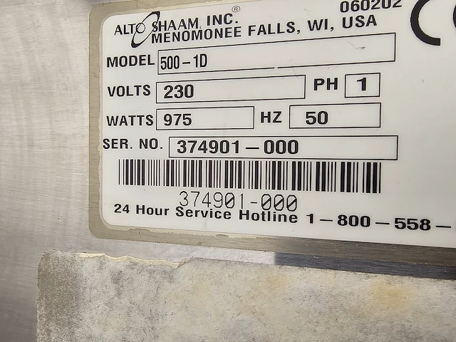Alto-shaam 500-1d warmhoud lade - afbeelding 6 van  12