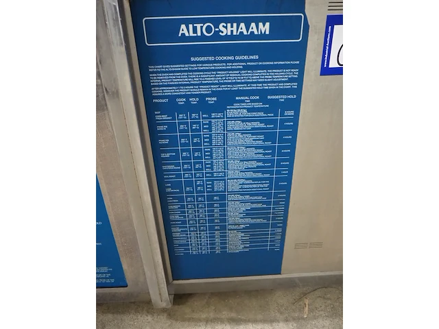 Alto-shaam inc. - afbeelding 5 van  9