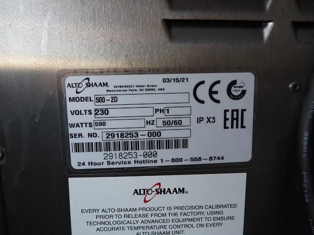 Alto-shaam - afbeelding 8 van  8