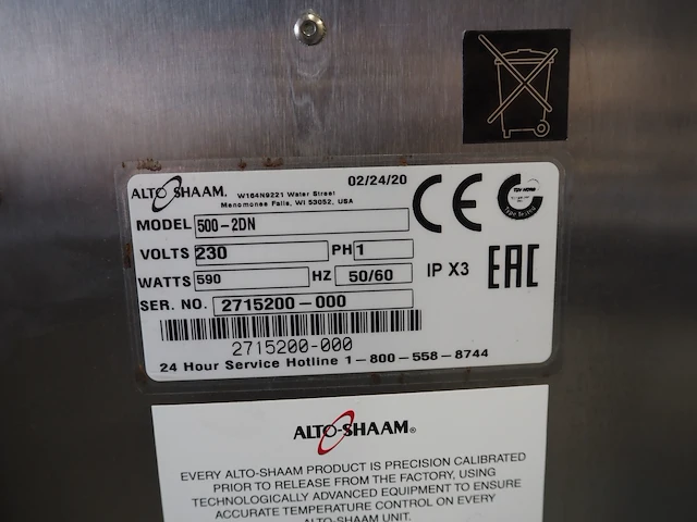 Alto-shaam - afbeelding 8 van  8