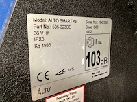 Alto smart 46 straatveegmachine - afbeelding 9 van  9