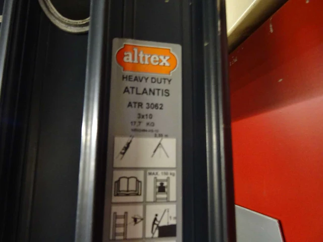 Altrex - atlantis - uitschuifladder 3x 10 - afbeelding 2 van  2