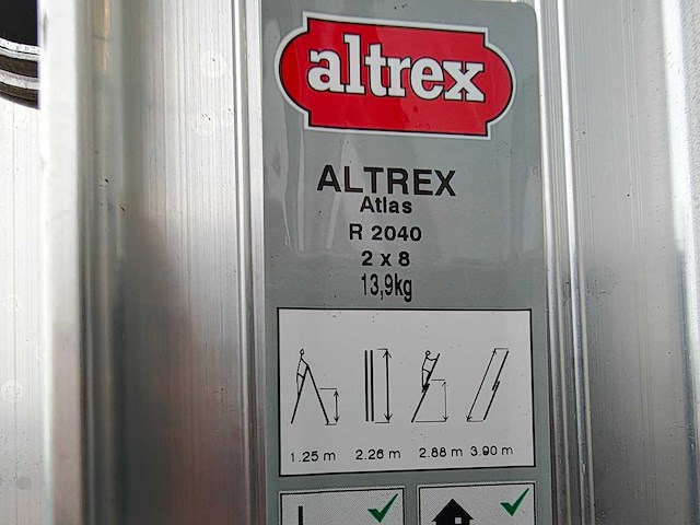 Altrex - r2040 - ladder - afbeelding 4 van  7