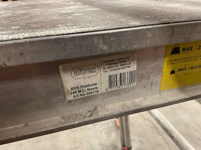 Altrex aluminium rolsteiger - afbeelding 10 van  10